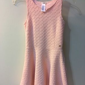 Pale pink (somewhat sparkly) dress